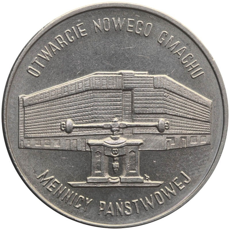 20 000 zł, Otwarcie nowego gmachu Mennicy Państwowej