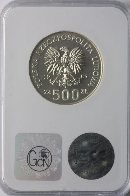 500 zł, Igrzyska XXIV Olimpiady 1988 - Seul, Jeździec, GCN PR68