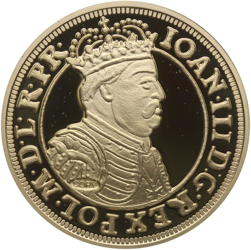 Replika Dukat Gdański Jan III Sobieski, platerowana