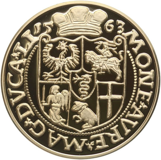 Replika Dukat Litewski Zygmunta II Augusta, platerowana