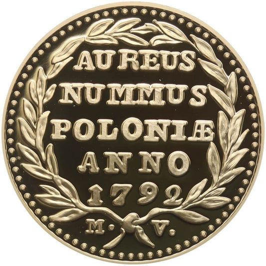 Replika Dukat Stanisława Augusta, platerowana