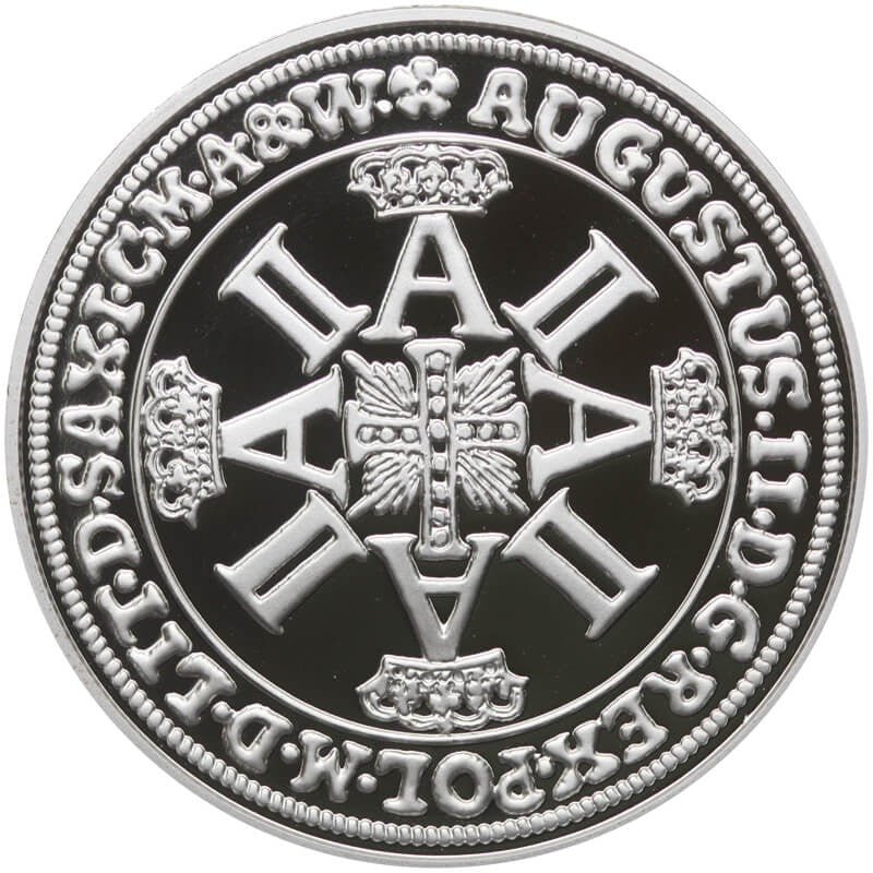 Replika  Talar Augusta II z 1702 roku, platerowana